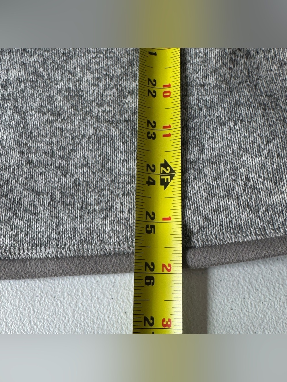 Patagonia Better Sweater 1/4 Zip Fleece Pullover Grey Heather Size L - Picture 12 of 13